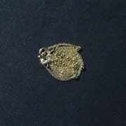 Bids.com Bead Links Saturn Chain in 14k Yellow Gold (3.5mm) Necklaces Dark Slate Gray 18 / Yellow Gold