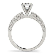 Bids.com 14k White Gold Antique Style Diamond Engagement Ring (1 1/8 cttw) Rings White Smoke 3 / White Gold,3.5 / White Gold,4 / White Gold,4.5 / White Gold,5 / White Gold,5.5 / White Gold,6 / White Gold,6.5 / White Gold,7 / White Gold,7.5 / White Gold,8 / White Gold,8.5 / White Gold,9 / White Gold
