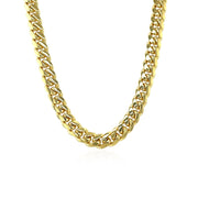 Bids.com 5.0mm 14k Yellow Gold Classic Miami Cuban Solid Chain Necklaces White Smoke 22 / Yellow Gold,24 / Yellow Gold,26 / Yellow Gold,18 / Yellow Gold,20 / Yellow Gold