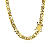 Bids.com 5.0mm 14k Yellow Gold Classic Miami Cuban Solid Chain Necklaces White Smoke 22 / Yellow Gold,24 / Yellow Gold,26 / Yellow Gold,18 / Yellow Gold,20 / Yellow Gold