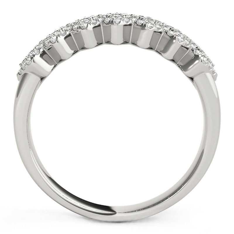 Bids.com Diamond Studded Wide Multi-Diagonal Pattern Ring in 14k White Gold (5/8 cttw) Rings White Smoke 3 / White Gold,3.5 / White Gold,4 / White Gold,4.5 / White Gold,5 / White Gold,5.5 / White Gold,6 / White Gold,6.5 / White Gold,7 / White Gold,7.5 / White Gold,8 / White Gold,8.5 / White Gold,9 / White Gold
