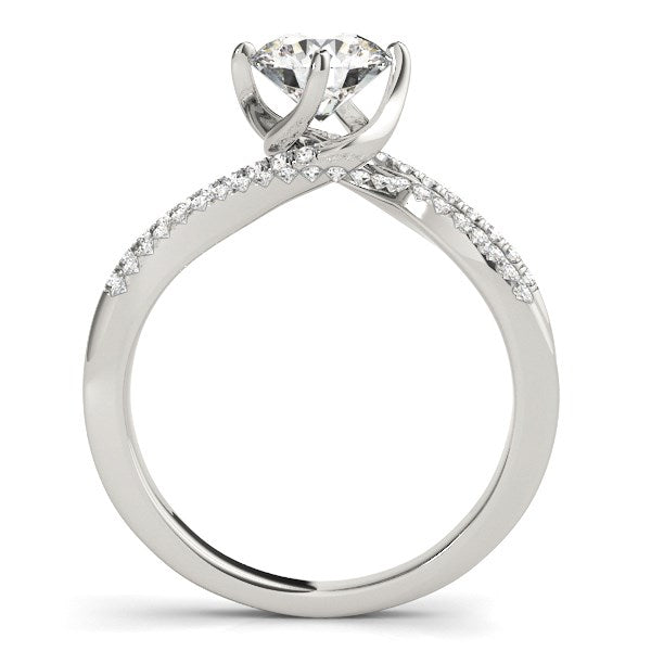 Bids.com 14k White Gold Spiral Design Pronged Diamond Engagement Ring (1 1/8 cttw) Rings White Smoke 3 / White Gold,3.5 / White Gold,4 / White Gold,4.5 / White Gold,5 / White Gold,5.5 / White Gold,6 / White Gold,6.5 / White Gold,7 / White Gold,7.5 / White Gold,8 / White Gold,8.5 / White Gold,9 / White Gold