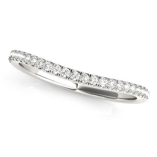 Bids.com 14k White Gold Pave Setting Style Curved Wedding Band (1/10 cttw) Rings White Smoke 3 / White Gold,3.5 / White Gold,4 / White Gold,4.5 / White Gold,5 / White Gold,5.5 / White Gold,6 / White Gold,6.5 / White Gold,7 / White Gold,7.5 / White Gold,8 / White Gold,8.5 / White Gold,9 / White Gold