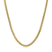 Bids.com 14k Yellow Gold Solid Round Box Chain 2.5 mm Necklaces White Smoke 16 / Yellow Gold,18 / Yellow Gold,20 / Yellow Gold,24 / Yellow Gold