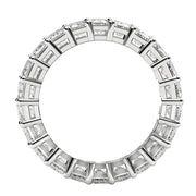 Bids.com Emerald Cut Lab Grown Diamond Eternity Ring in 14k White Gold (4 cttw FG/VS2) Rings White Smoke 4 / White Gold,4.5 / White Gold,5 / White Gold,5.5 / White Gold,6 / White Gold,6.5 / White Gold,7 / White Gold,7.5 / White Gold,8 / White Gold,8.5 / White Gold,9 / White Gold