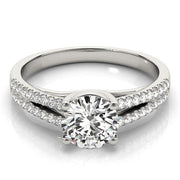 Bids.com 14k White Gold Split Shank Round Diamond Engagement Ring (1 1/8 cttw) Rings White Smoke 3 / White Gold,3.5 / White Gold,4 / White Gold,4.5 / White Gold,5 / White Gold,5.5 / White Gold,6 / White Gold,6.5 / White Gold,7 / White Gold,7.5 / White Gold,8 / White Gold,8.5 / White Gold,9 / White Gold