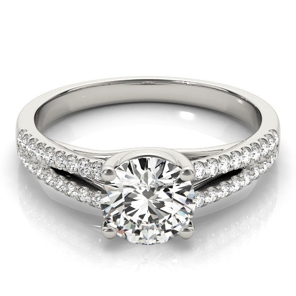 Bids.com 14k White Gold Split Shank Round Diamond Engagement Ring (1 1/8 cttw) Rings White Smoke 3 / White Gold,3.5 / White Gold,4 / White Gold,4.5 / White Gold,5 / White Gold,5.5 / White Gold,6 / White Gold,6.5 / White Gold,7 / White Gold,7.5 / White Gold,8 / White Gold,8.5 / White Gold,9 / White Gold