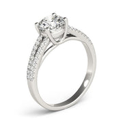 Bids.com 14k White Gold Split Shank Round Diamond Engagement Ring (1 1/8 cttw) Rings White Smoke 3 / White Gold,3.5 / White Gold,4 / White Gold,4.5 / White Gold,5 / White Gold,5.5 / White Gold,6 / White Gold,6.5 / White Gold,7 / White Gold,7.5 / White Gold,8 / White Gold,8.5 / White Gold,9 / White Gold