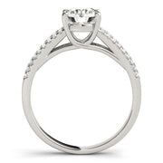 Bids.com 14k White Gold Split Shank Round Diamond Engagement Ring (1 1/8 cttw) Rings White Smoke 3 / White Gold,3.5 / White Gold,4 / White Gold,4.5 / White Gold,5 / White Gold,5.5 / White Gold,6 / White Gold,6.5 / White Gold,7 / White Gold,7.5 / White Gold,8 / White Gold,8.5 / White Gold,9 / White Gold