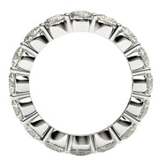 Bids.com Round Cut Lab Grown Diamond Eternity Ring in 14k White Gold (4 cttw FG/VS2) Rings White Smoke 4 / White Gold,4.5 / White Gold,5 / White Gold,5.5 / White Gold,6 / White Gold,6.5 / White Gold,7 / White Gold,7.5 / White Gold,8 / White Gold,8.5 / White Gold,9 / White Gold