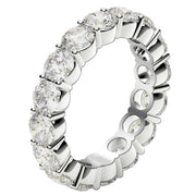Bids.com Round Cut Lab Grown Diamond Eternity Ring in 14k White Gold (4 cttw FG/VS2) Rings White Smoke 4 / White Gold,4.5 / White Gold,5 / White Gold,5.5 / White Gold,6 / White Gold,6.5 / White Gold,7 / White Gold,7.5 / White Gold,8 / White Gold,8.5 / White Gold,9 / White Gold