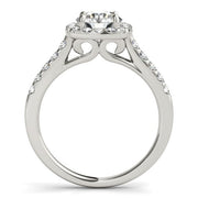 Bids.com Square Shape Halo Diamond Engagement Ring in 14k White Gold (1 1/2 cttw) Rings White Smoke 3 / White Gold,3.5 / White Gold,4 / White Gold,4.5 / White Gold,5 / White Gold,5.5 / White Gold,6 / White Gold,6.5 / White Gold,7 / White Gold,7.5 / White Gold,8 / White Gold,8.5 / White Gold,9 / White Gold