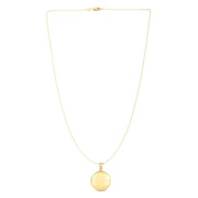 Bids.com 14k Yellow Gold Tree of Life Locket Necklace Necklaces White Smoke 18 / Yellow Gold