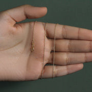 Bids.com 10k Yellow Gold Oval Cable Link Chain (0.97 mm) Necklaces Dark Slate Gray 18 / Yellow Gold