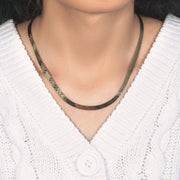 Bids.com Imperial Herringbone Chain in 10k Yellow Gold (5.00 mm) Necklaces Lavender 16 / Yellow Gold,18 / Yellow Gold,20 / Yellow Gold,22 / Yellow Gold,24 / Yellow Gold