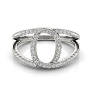 Bids.com 14k White Gold Diamond Loop Style Dual Band Ring (1/2 cttw) Rings White Smoke 3 / White Gold,3.5 / White Gold,4 / White Gold,4.5 / White Gold,5 / White Gold,5.5 / White Gold,6 / White Gold,6.5 / White Gold,7 / White Gold,7.5 / White Gold,8 / White Gold,8.5 / White Gold,9 / White Gold