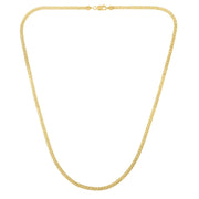 Bids.com Ice Barrel Chain in 14k Yellow Gold (3.10 mm) Necklaces White Smoke 18 / Yellow Gold,20 / Yellow Gold,24 / Yellow Gold