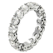 Bids.com Round Cut Lab Grown Diamond Eternity Ring in 14k White Gold (3 cttw FG/VS2) Rings White Smoke 4 / White Gold,4.5 / White Gold,5 / White Gold,5.5 / White Gold,6 / White Gold,6.5 / White Gold,7 / White Gold,7.5 / White Gold,8 / White Gold,8.5 / White Gold,9 / White Gold