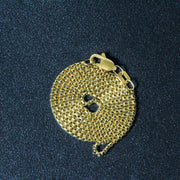 Bids.com 14k Yellow Gold Round Box Chain 1.35 mm Necklaces Dark Slate Gray 16 / Yellow Gold,18 / Yellow Gold,20 / Yellow Gold