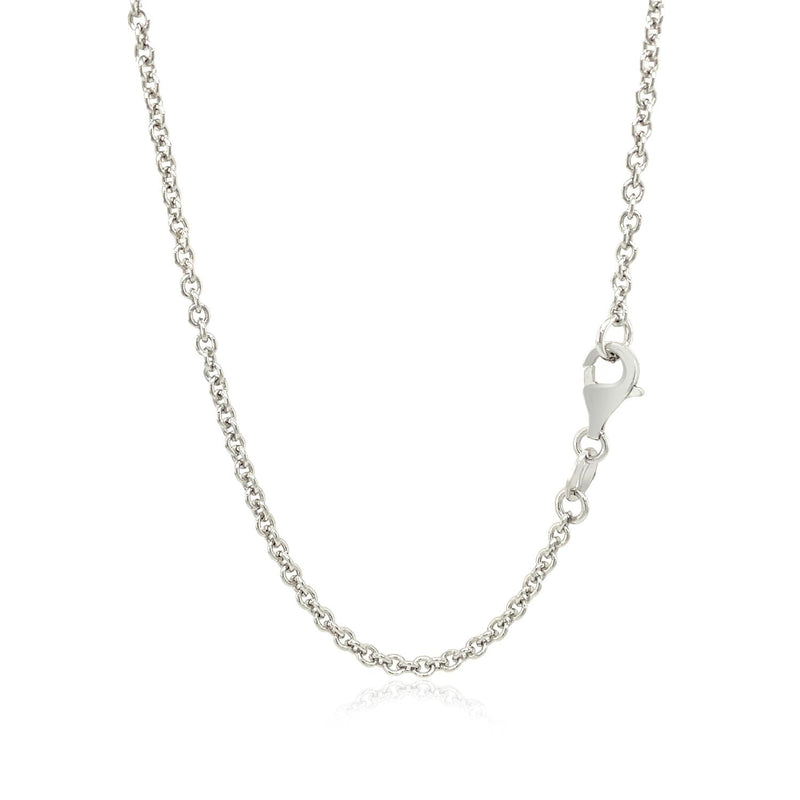 Bids.com Sterling Silver Infinity Symbol Necklace Necklaces White Smoke 18 / Sterling Silver