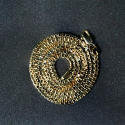 Bids.com 2.0mm 14k Yellow Gold Semi Solid Box Chain Necklaces Dark Slate Gray 20 / Yellow Gold,22 / Yellow Gold,24 / Yellow Gold