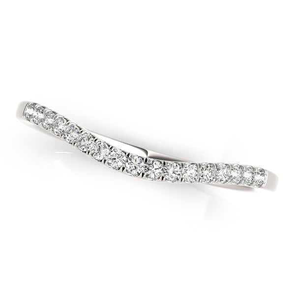 Bids.com 14k White Gold Soft Curved Diamond Wedding Band (1/8 cttw) Rings White Smoke 3 / White Gold,3.5 / White Gold,4 / White Gold,4.5 / White Gold,5 / White Gold,5.5 / White Gold,6 / White Gold,6.5 / White Gold,7 / White Gold,7.5 / White Gold,8 / White Gold,8.5 / White Gold,9 / White Gold