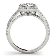 Bids.com Round Diamond Floral Motif Engagement Ring in 14k White Gold (1 3/8 cttw) Rings White Smoke 3 / White Gold,3.5 / White Gold,4 / White Gold,4.5 / White Gold,5 / White Gold,5.5 / White Gold,6 / White Gold,6.5 / White Gold,7 / White Gold,7.5 / White Gold,8 / White Gold,8.5 / White Gold,9 / White Gold