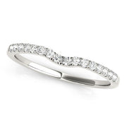 Bids.com 14k White Gold Curved Pave Setting Diamond Wedding Ring (1/8 cttw) Rings White Smoke 3 / White Gold,3.5 / White Gold,4 / White Gold,4.5 / White Gold,5 / White Gold,5.5 / White Gold,6 / White Gold,6.5 / White Gold,7 / White Gold,7.5 / White Gold,8 / White Gold,8.5 / White Gold,9 / White Gold