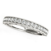 Bids.com 14k White Gold Antique Prong Set Diamond Wedding Ring (1/3 cttw) Rings White Smoke 3 / White Gold,3.5 / White Gold,4 / White Gold,4.5 / White Gold,5 / White Gold,5.5 / White Gold,6 / White Gold,6.5 / White Gold,7 / White Gold,7.5 / White Gold,8 / White Gold,8.5 / White Gold,9 / White Gold