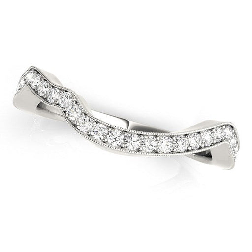 Bids.com 14k White Gold Milgrained Curve Style Diamond Wedding Band (1/5 cttw) Rings White Smoke 3 / White Gold,3.5 / White Gold,4 / White Gold,4.5 / White Gold,5 / White Gold,5.5 / White Gold,6 / White Gold,6.5 / White Gold,7 / White Gold,7.5 / White Gold,8 / White Gold,8.5 / White Gold,9 / White Gold