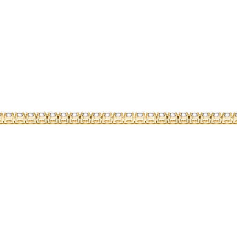 Bids.com Lab Grown Round Diamond Tennis Bracelet in 14k Yellow Gold (3 cctw F/G  VS2/SI1) Bracelets Tan 7 / Yellow Gold