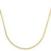 Bids.com Ice Barrel Chain in 14k Yellow Gold (2.70 mm) Necklaces White Smoke 16 / Yellow Gold,18 / Yellow Gold,20 / Yellow Gold,24 / Yellow Gold