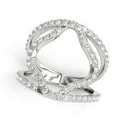 Bids.com 14k White Gold Diamond Flower Style Dual Band Ring (5/8 cttw) Rings White Smoke 3 / White Gold,3.5 / White Gold,4 / White Gold,4.5 / White Gold,5 / White Gold,5.5 / White Gold,6 / White Gold,6.5 / White Gold,7 / White Gold,7.5 / White Gold,8 / White Gold,8.5 / White Gold,9 / White Gold