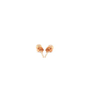 Bids.com 14k Rose Gold Ball Style Stud Earrings (4.0 mm) Earrings White Smoke Rose Gold