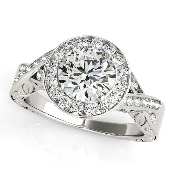 Bids.com Halo Set Diamond Engagement Ring in 14k White Gold (1 5/8 cttw) Rings White Smoke 3 / White Gold,3.5 / White Gold,4 / White Gold,4.5 / White Gold,5 / White Gold,5.5 / White Gold,6 / White Gold,6.5 / White Gold,7 / White Gold,7.5 / White Gold,8 / White Gold,8.5 / White Gold,9 / White Gold