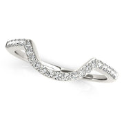 Bids.com 14k White Gold Curved Diamond Wedding Band (1/3 cttw) Rings White Smoke 3 / White Gold,3.5 / White Gold,4 / White Gold,4.5 / White Gold,5 / White Gold,5.5 / White Gold,6 / White Gold,6.5 / White Gold,7 / White Gold,7.5 / White Gold,8 / White Gold,8.5 / White Gold,9 / White Gold