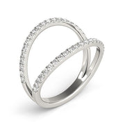 Bids.com 14k White Gold Diamond Split Band Ring (1/4 cttw) Rings White Smoke 3 / White Gold,3.5 / White Gold,4 / White Gold,4.5 / White Gold,5 / White Gold,5.5 / White Gold,6 / White Gold,6.5 / White Gold,7 / White Gold,7.5 / White Gold,8 / White Gold,8.5 / White Gold,9 / White Gold