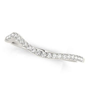 Bids.com 14k White Gold Modern Curved Diamond Wedding Band (1/8 cttw) Rings White Smoke 3 / White Gold,3.5 / White Gold,4 / White Gold,4.5 / White Gold,5 / White Gold,5.5 / White Gold,6 / White Gold,6.5 / White Gold,7 / White Gold,7.5 / White Gold,8 / White Gold,8.5 / White Gold,9 / White Gold