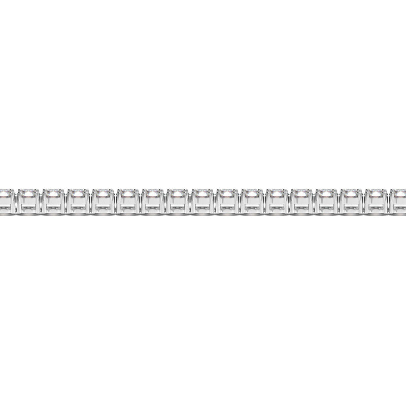 Bids.com Lab Grown Round Diamond Tennis Bracelet in 14k White Gold (6 cctw F/G  VS2/SI1) Bracelets Gray 7 / White Gold