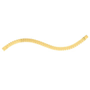 Bids.com 14k Yellow Gold Diamond Shaped Tile Length Bracelet (7.10 mm) Bracelets White Smoke 7 / Yellow Gold