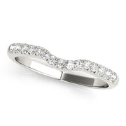 Bids.com 14k White Gold Pave Set Curved Diamond Wedding Band (1/5 cttw) Rings White Smoke 3 / White Gold,3.5 / White Gold,4 / White Gold,4.5 / White Gold,5 / White Gold,5.5 / White Gold,6 / White Gold,6.5 / White Gold,7 / White Gold,7.5 / White Gold,8 / White Gold,8.5 / White Gold,9 / White Gold