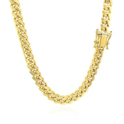 Bids.com 6.0mm 14k Yellow Gold Classic Miami Cuban Solid Chain Necklaces White Smoke 24 / Yellow Gold,26 / Yellow Gold,20 / Yellow Gold,22 / Yellow Gold
