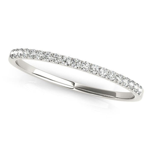 Bids.com 14k White Gold Pave Set Style Round Diamond Wedding Ring (1/8 cttw) Rings White Smoke 3 / White Gold,3.5 / White Gold,4 / White Gold,4.5 / White Gold,5 / White Gold,5.5 / White Gold,6 / White Gold,6.5 / White Gold,7 / White Gold,7.5 / White Gold,8 / White Gold,8.5 / White Gold,9 / White Gold