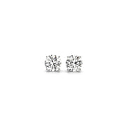 Bids.com 1 cttw Certified IGI Lab Grown Round Diamond Stud Earrings 14k White Gold (G/VS2) Earrings White Smoke White Gold
