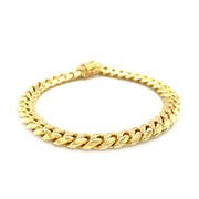 Bids.com 8.25mm 14k Yellow Gold Classic Miami Cuban Solid Bracelet Bracelets White Smoke 8.5 / Yellow Gold,9 / Yellow Gold
