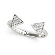 Bids.com 14k White Gold Diamond Arrowhead Open Ring (1/5 cttw) Rings White Smoke 3 / White Gold,3.5 / White Gold,4 / White Gold,4.5 / White Gold,5 / White Gold,5.5 / White Gold,6 / White Gold,6.5 / White Gold,7 / White Gold,7.5 / White Gold,8 / White Gold,8.5 / White Gold,9 / White Gold