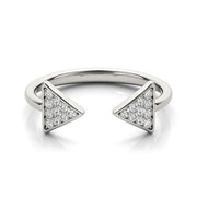 Bids.com 14k White Gold Diamond Arrowhead Open Ring (1/5 cttw) Rings White Smoke 3 / White Gold,3.5 / White Gold,4 / White Gold,4.5 / White Gold,5 / White Gold,5.5 / White Gold,6 / White Gold,6.5 / White Gold,7 / White Gold,7.5 / White Gold,8 / White Gold,8.5 / White Gold,9 / White Gold