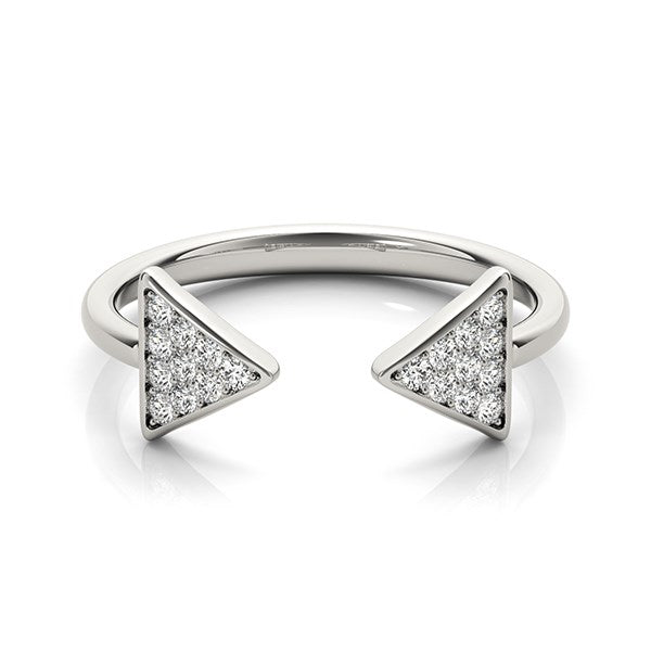 Bids.com 14k White Gold Diamond Arrowhead Open Ring (1/5 cttw) Rings White Smoke 3 / White Gold,3.5 / White Gold,4 / White Gold,4.5 / White Gold,5 / White Gold,5.5 / White Gold,6 / White Gold,6.5 / White Gold,7 / White Gold,7.5 / White Gold,8 / White Gold,8.5 / White Gold,9 / White Gold