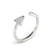Bids.com 14k White Gold Diamond Arrowhead Open Ring (1/5 cttw) Rings White Smoke 3 / White Gold,3.5 / White Gold,4 / White Gold,4.5 / White Gold,5 / White Gold,5.5 / White Gold,6 / White Gold,6.5 / White Gold,7 / White Gold,7.5 / White Gold,8 / White Gold,8.5 / White Gold,9 / White Gold