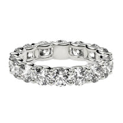 Bids.com Round Cut Lab Grown Diamond Eternity Ring in 14k White Gold (4 cttw FG/VS2) Rings White Smoke 4 / White Gold,4.5 / White Gold,5 / White Gold,5.5 / White Gold,6 / White Gold,6.5 / White Gold,7 / White Gold,7.5 / White Gold,8 / White Gold,8.5 / White Gold,9 / White Gold